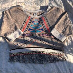 Ivy Jane Boho Top for Women size L